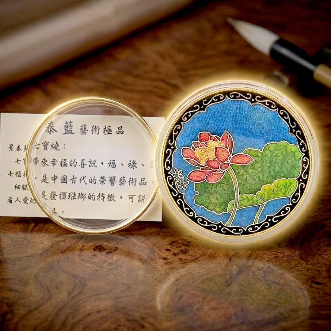 琺瑯文鎮放大鏡